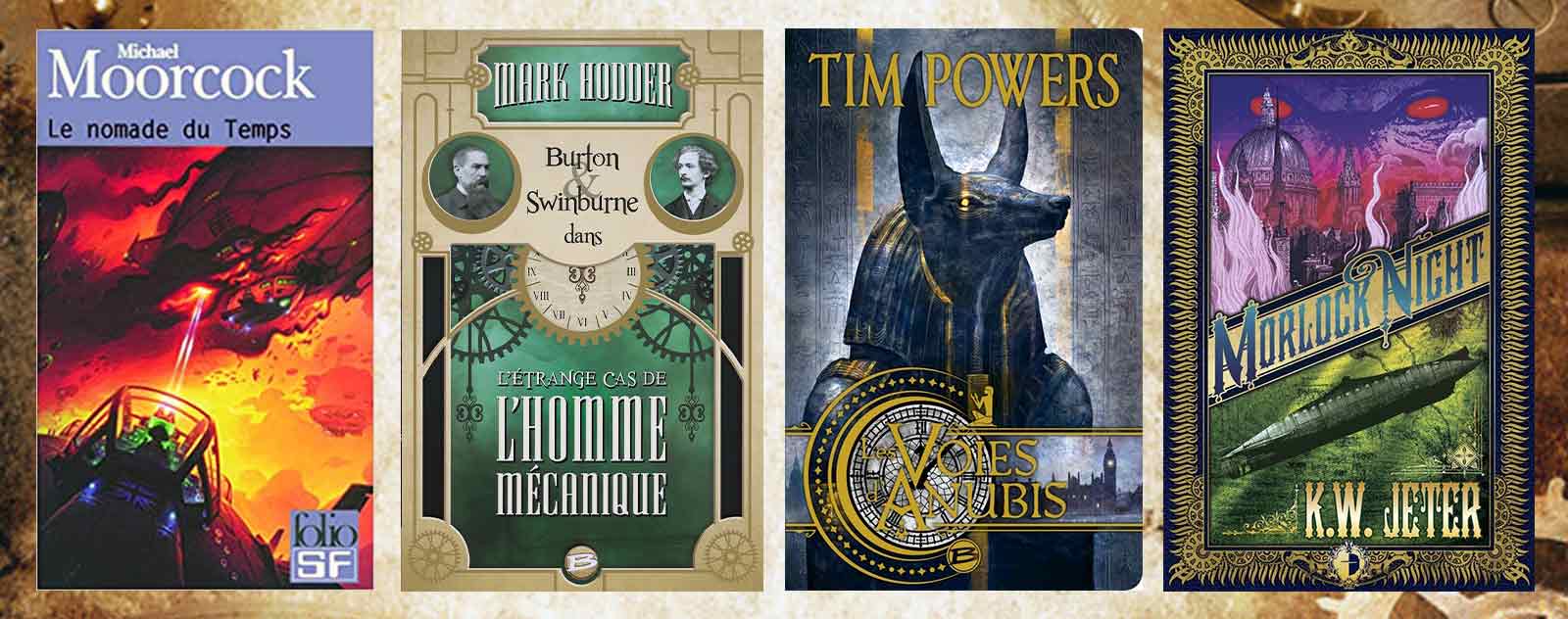 Livres Steampunk voyage dans le temps