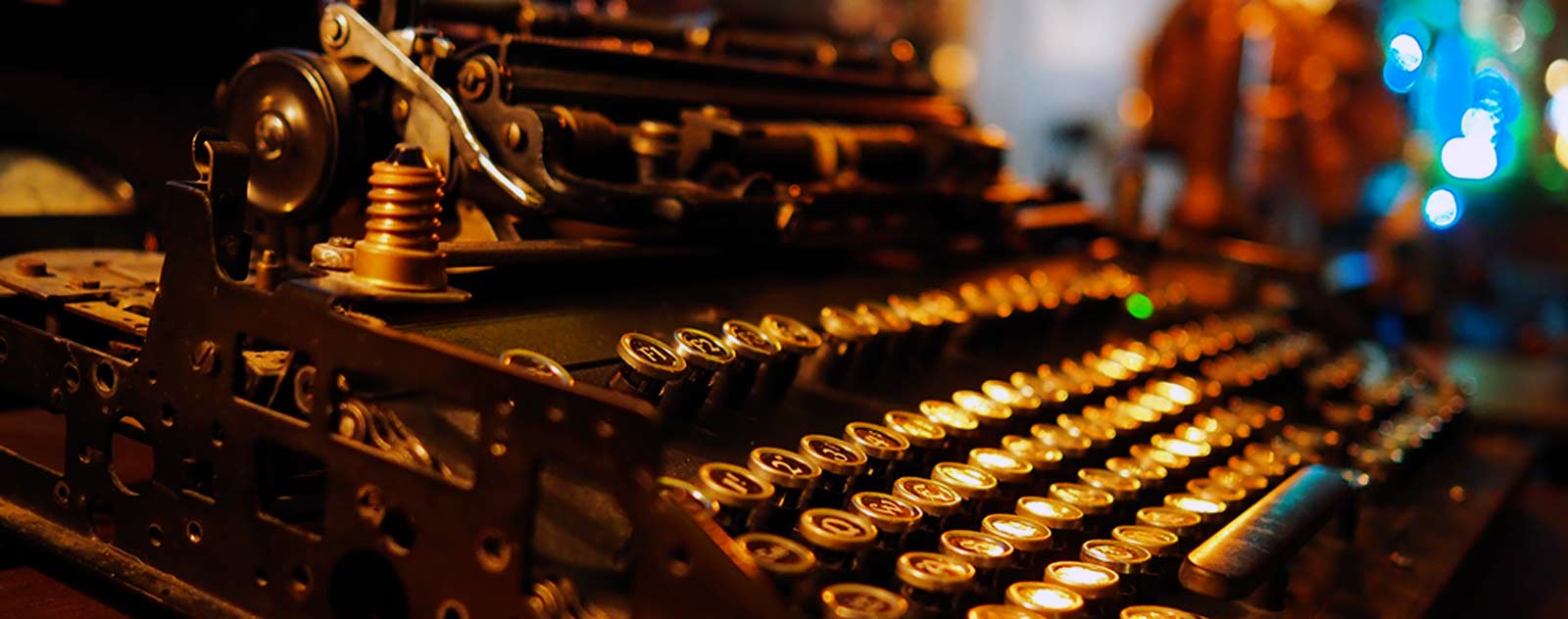 machine à écrire rétro