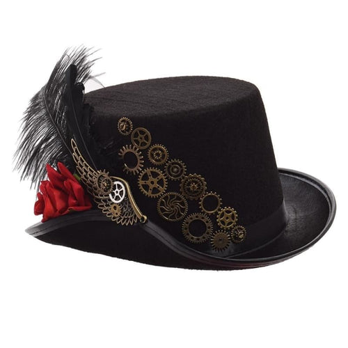 Chapeau Haut De Forme Femme | Steampunk Store