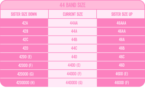 Sister Sizing Guide