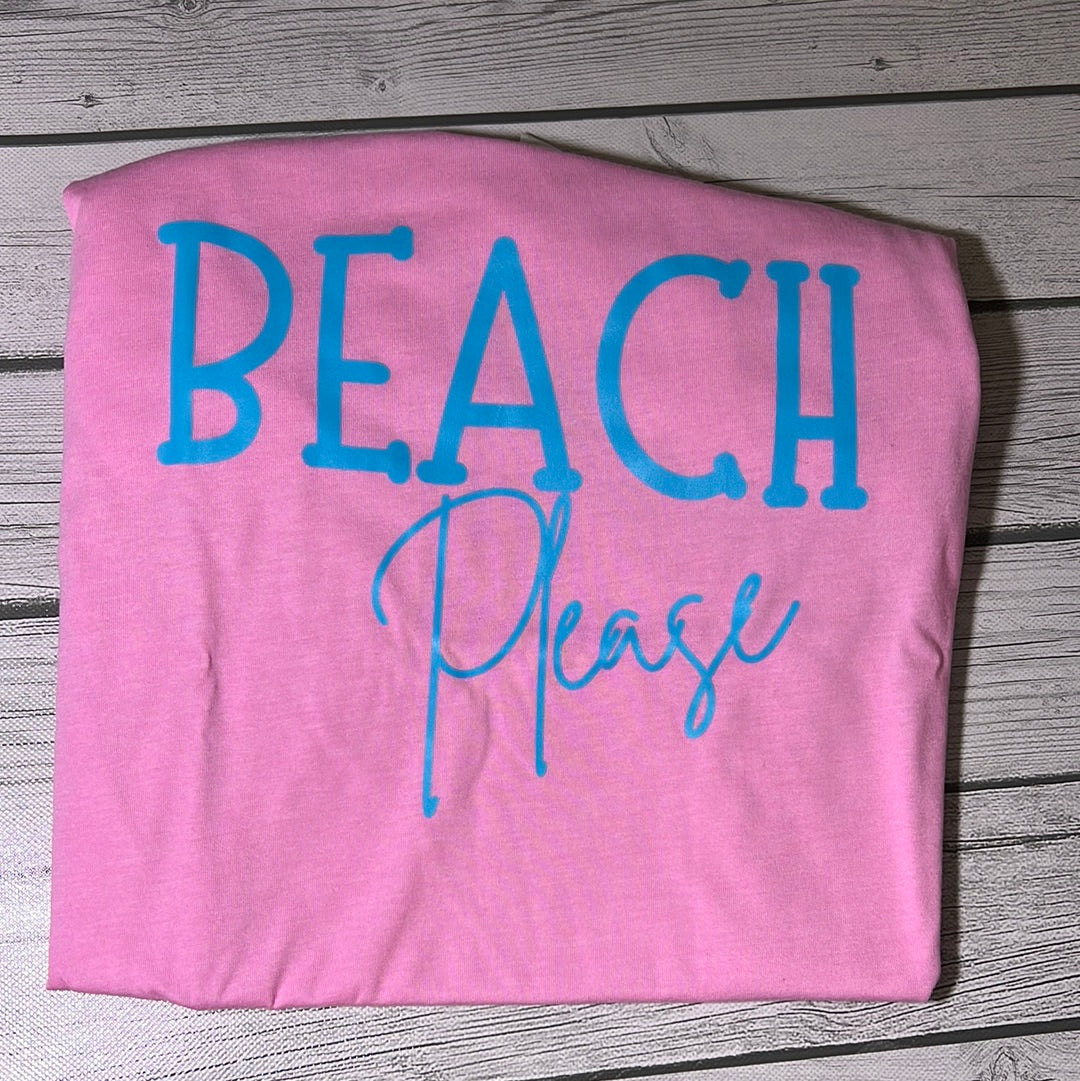 Beach Please Graphic Tee