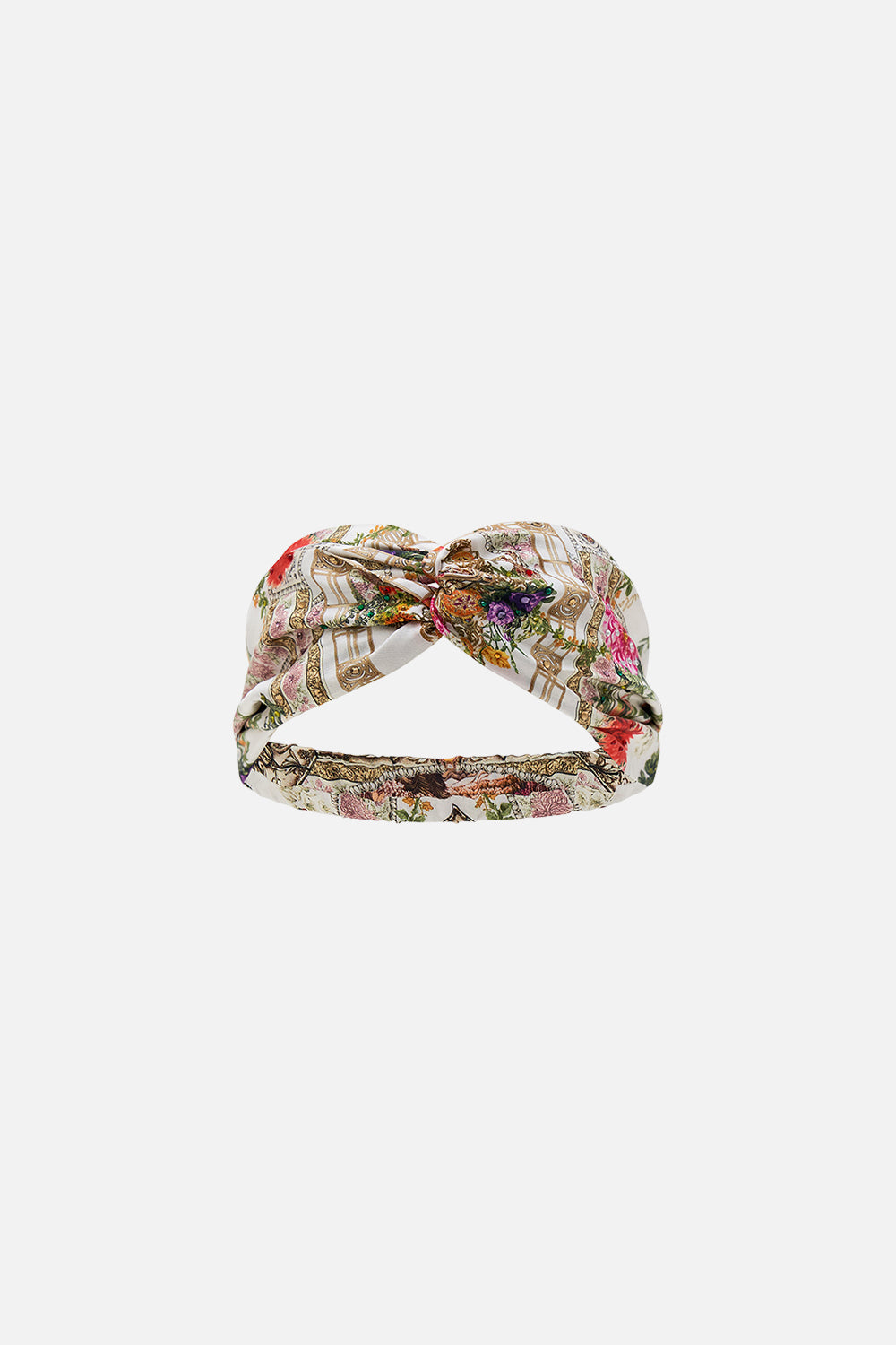 Camilla Woven Twist Headband Egyptian Rose