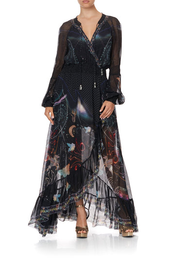 midnight moon maxi dress