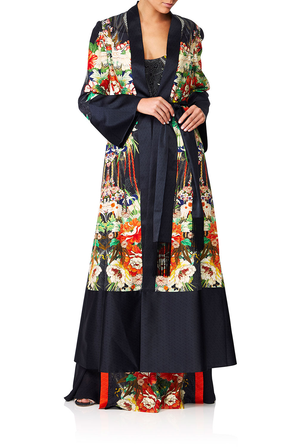 KIMONO COAT W/SPLITS QUEEN OF KINGS – CAMILLA