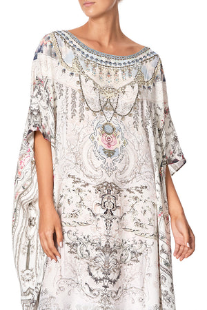 ROUND NECK KAFTAN CRYSTAL CASTLE – CAMILLA