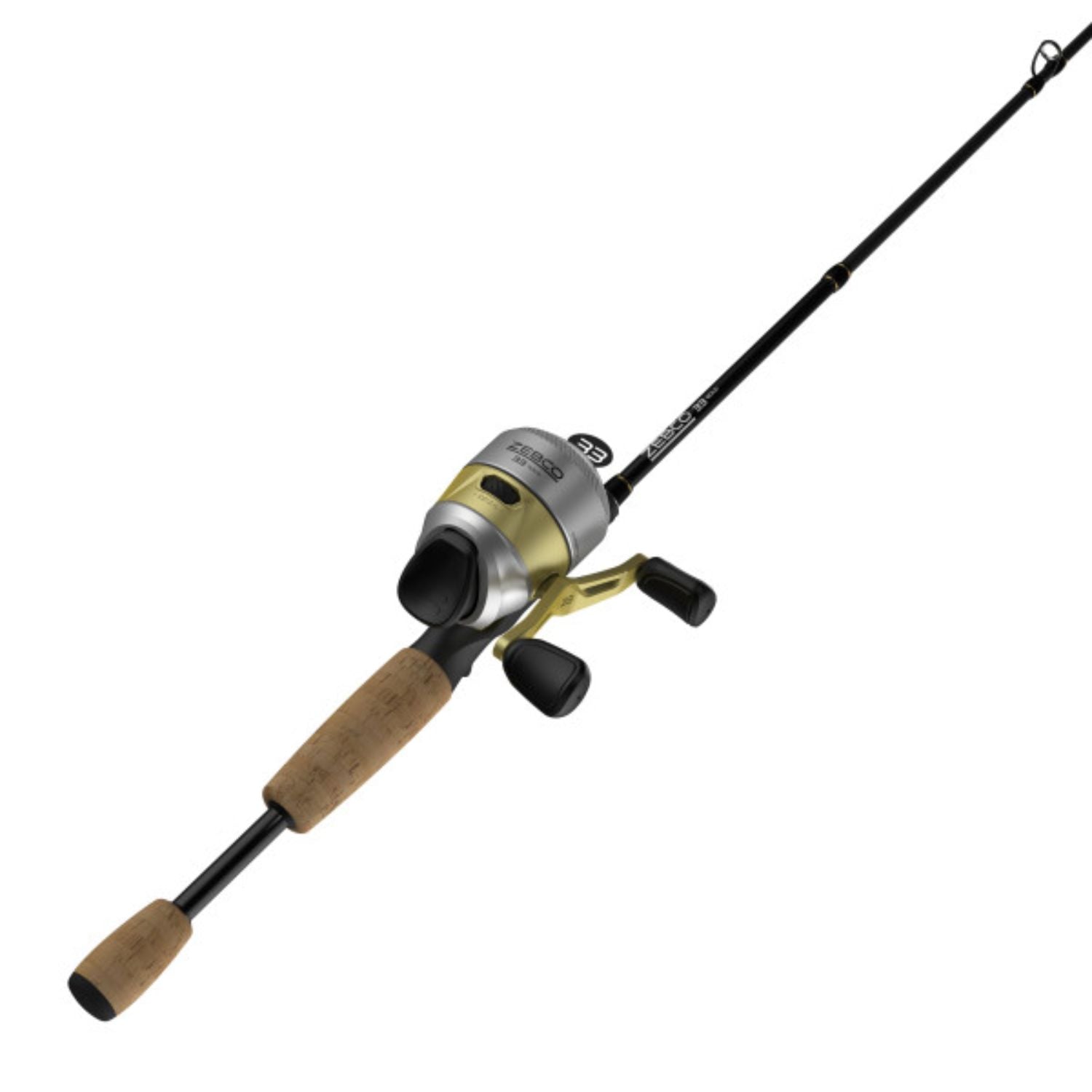 Zebco Roam Black 20SZ 602ML Spin Combo 8LB Zebco Cajun Line