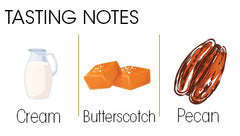 Butterscotch Toffee Tasting Notes - Cream, Butterscotch and Pecan