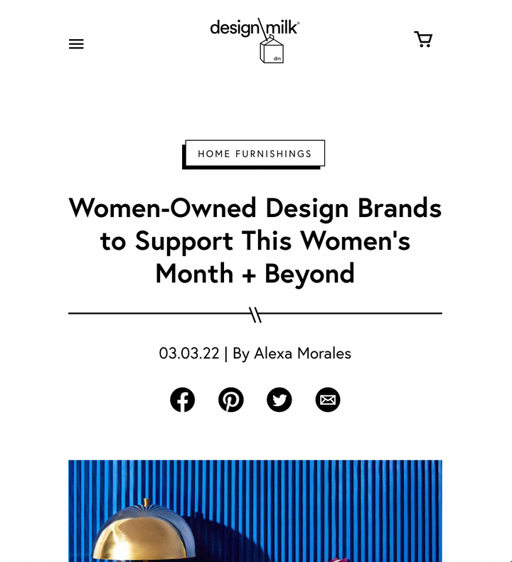 Design Milk - March 2022