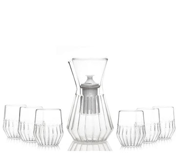 Fferrone Boyd Bedside Carafe with Small Glass