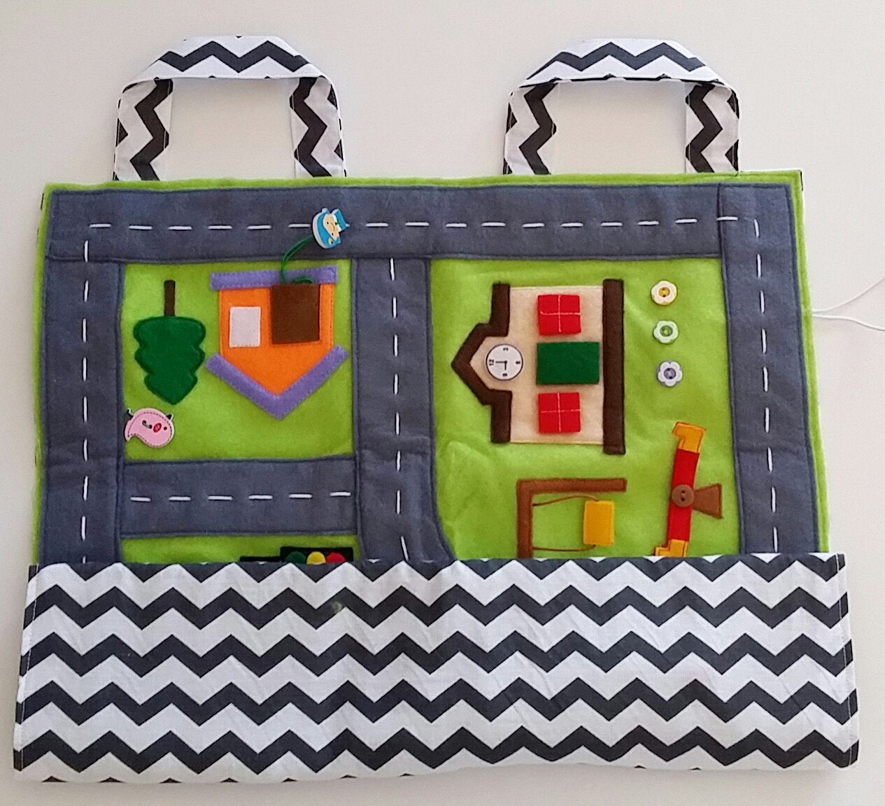 Handmade Car Play Mat Travel Activity Mat Smart Baby Australia