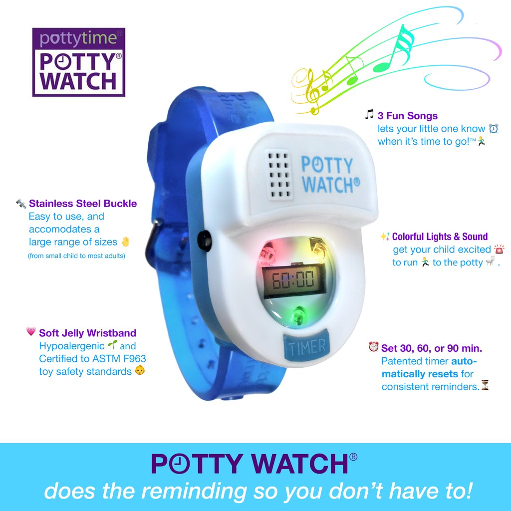 Potty Time Potty Watch Toilet Training Timer - Smart Baby ...