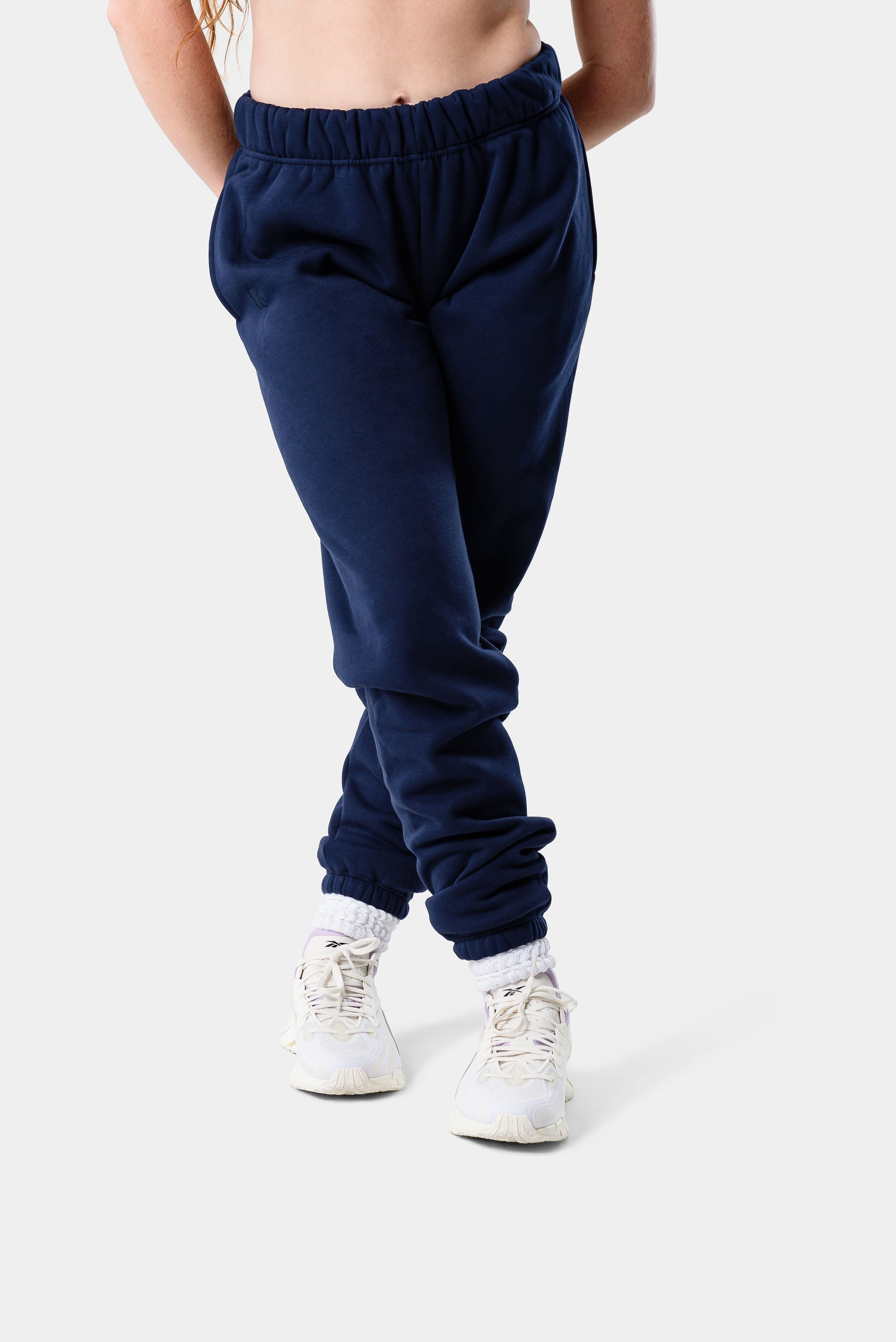 Kamo Fitness CozyTec High-Waisted Sweatpants for Women Baggy: Comfy Lounge  Pants with Pockets Crafte