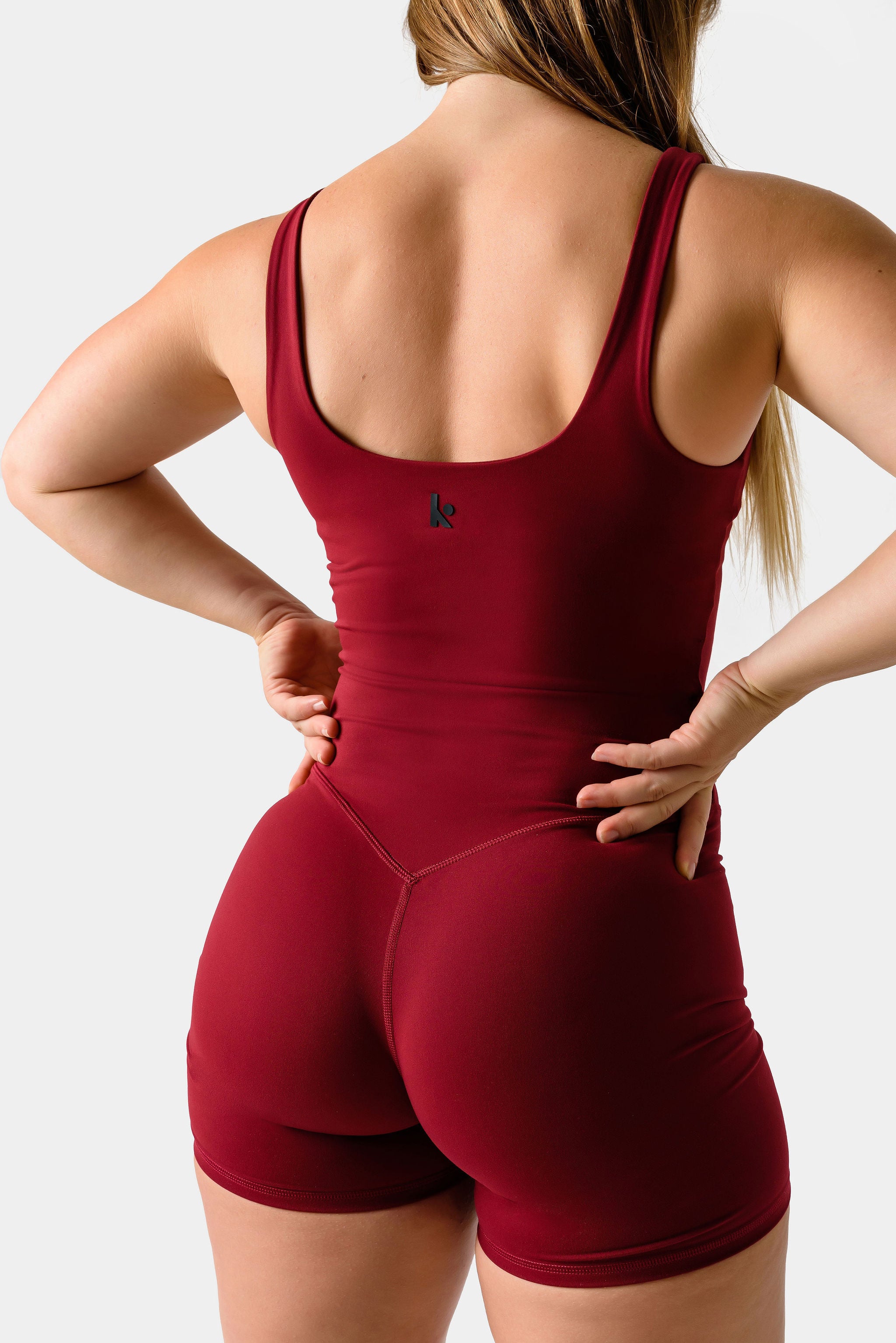 SmoothOut™ Cora Fit | Bodysuit Mid Thigh Open Gusset | Black