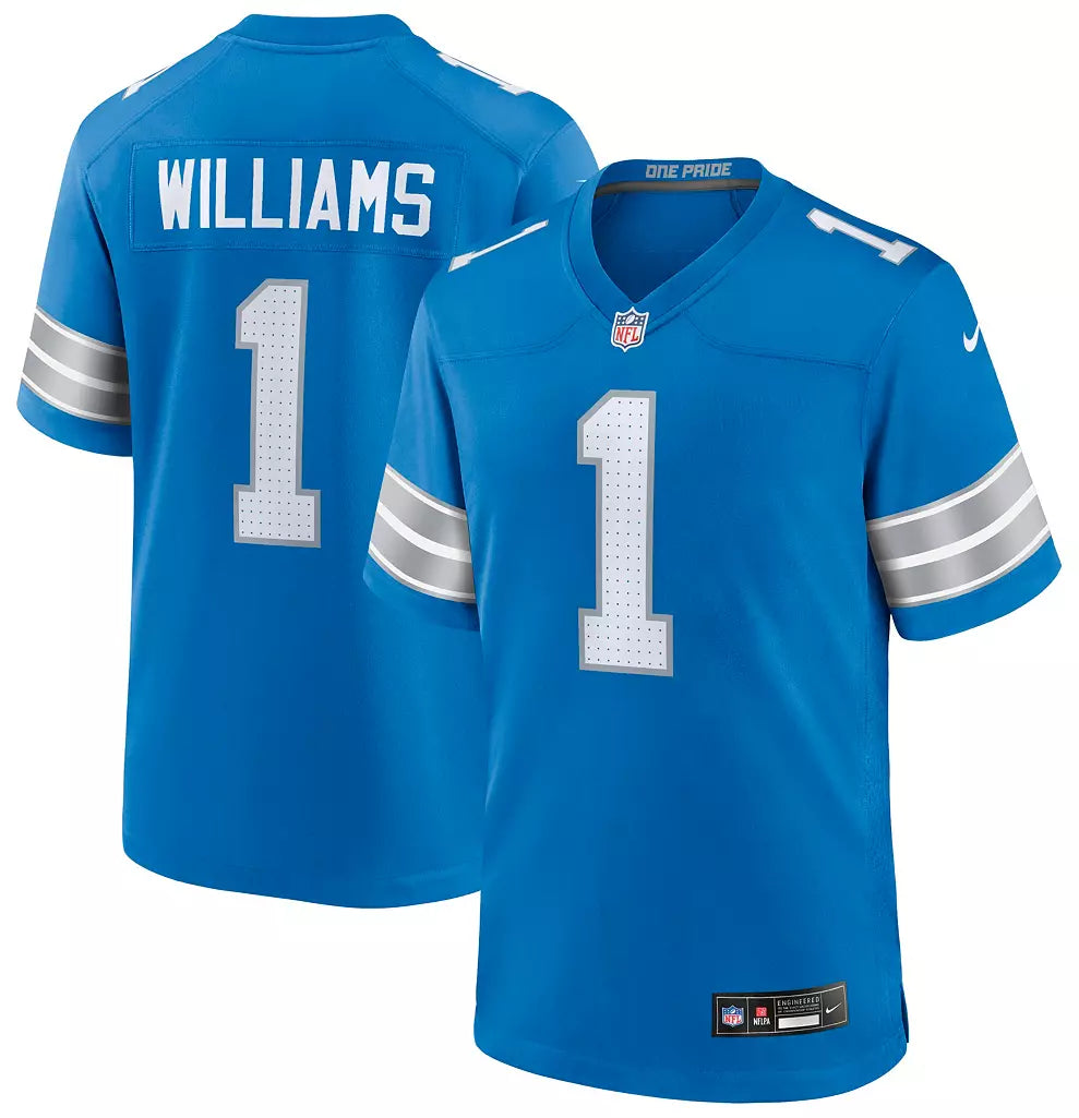 Jameson Williams YOUTH KiDS Detroit Lions Official NFL Nike Jersey