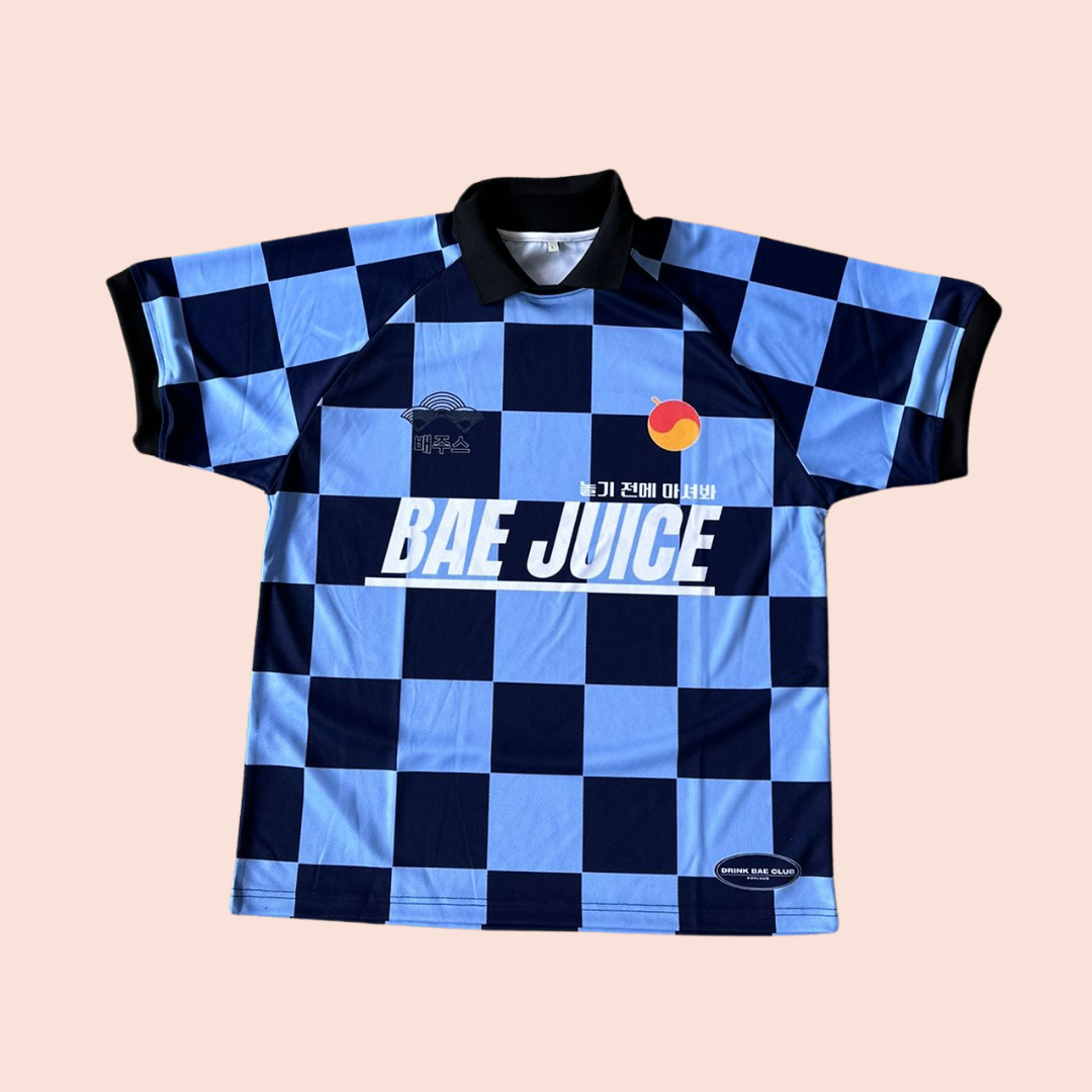 Bae Juice blue soccer jersey - Bae Juice Store product image