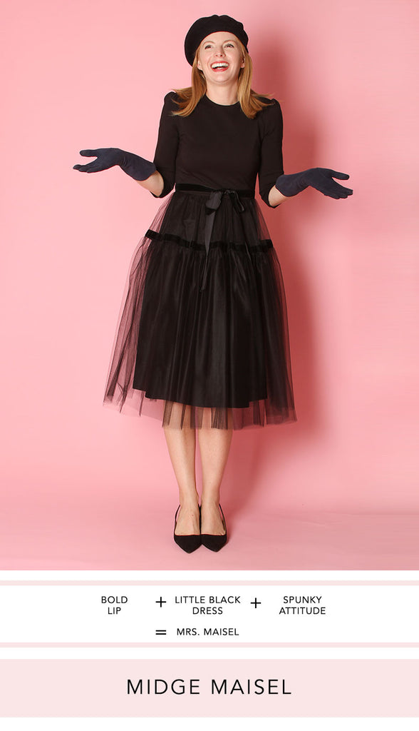 Midge Maisel Costume look for Halloween in the Camilyn Beth Darlene Dress