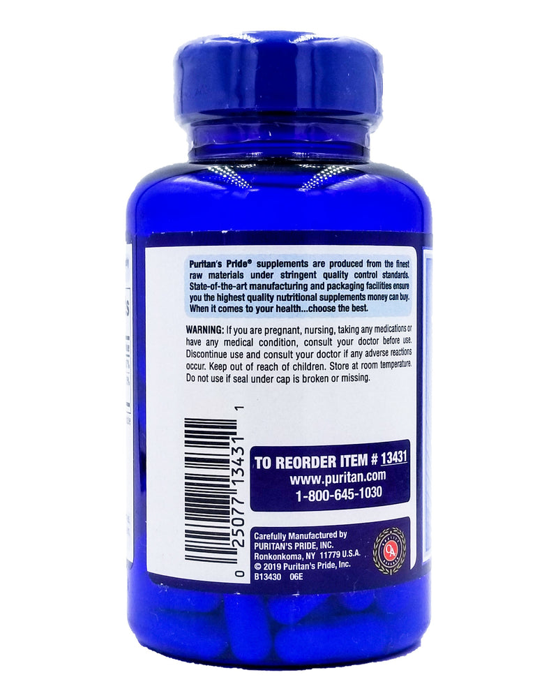 Puritan's Pride Biotin 5000mcg (120 capsules) - Organics.ph