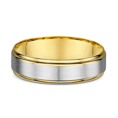 yellow white gold wedding ring