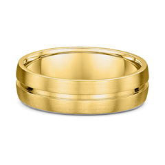 yellow gold wedding ring for men