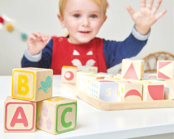 abc wooden blocks