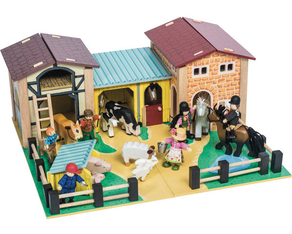 the farmyard