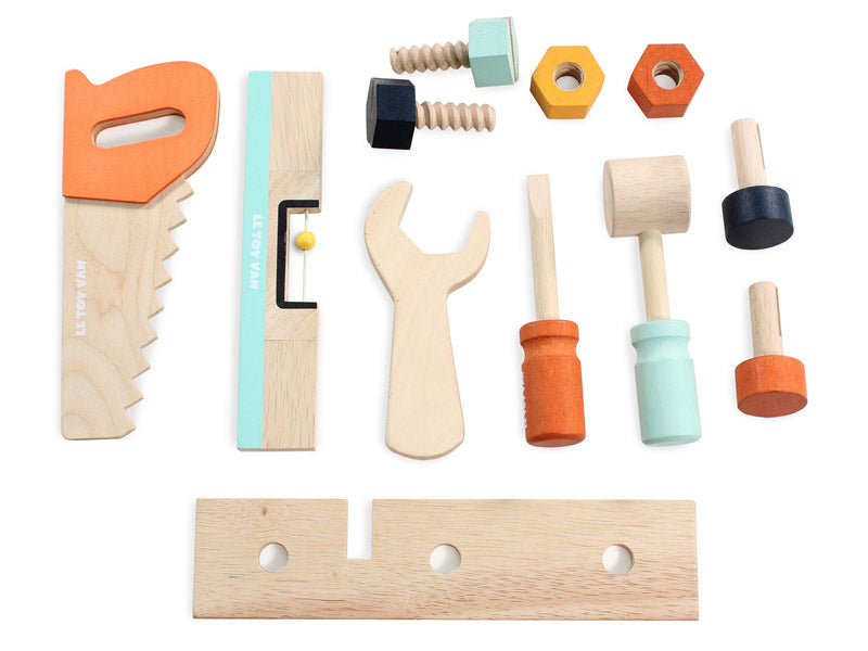 what are wooden toys made from