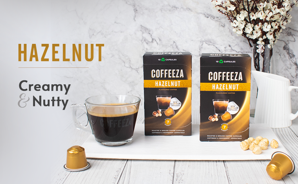 Hazelnut Flavoured coffee pod - Nespresso Compatible