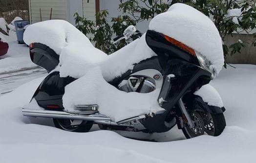 Victory motorcycle winter storage tips