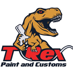 T-rex custom painting logo