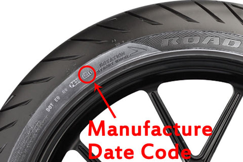 how to find motorcycle tire manufacturer date codes