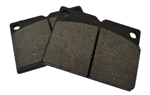 a set of organic victory motorcycle brake pads