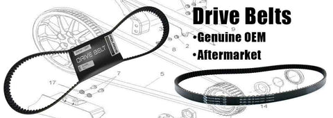 Victory & indian motorcycle genuine oem drive belts