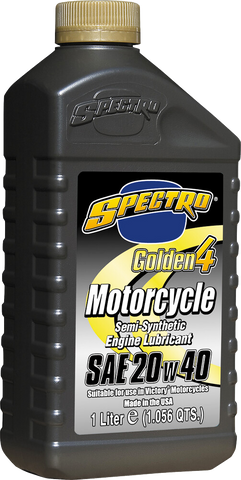Spectro 20w40 motorcycle oil