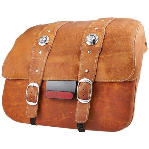 leather saddlebags