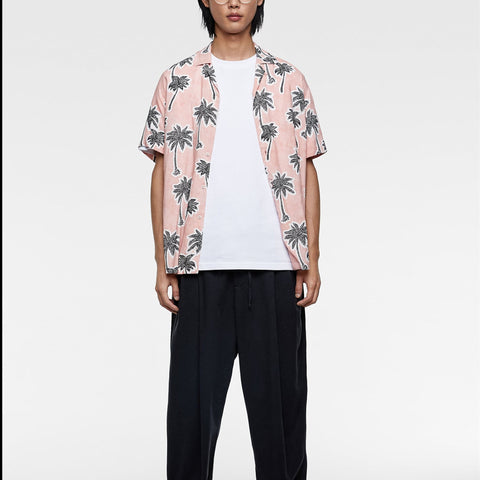 zara palm shirt