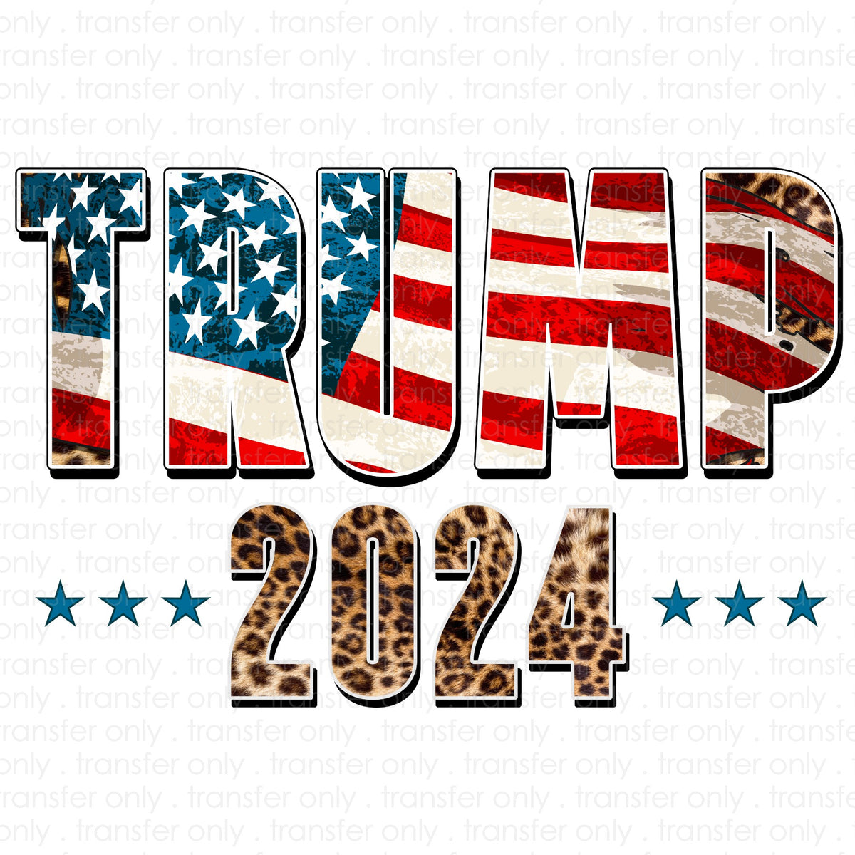 Trump 2024 Sublimation Transfer Wills Creek Designs