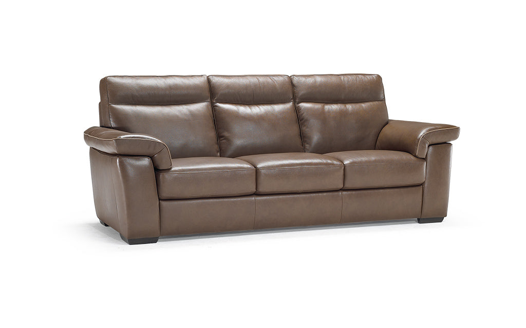 natuzzi leather sofa b757