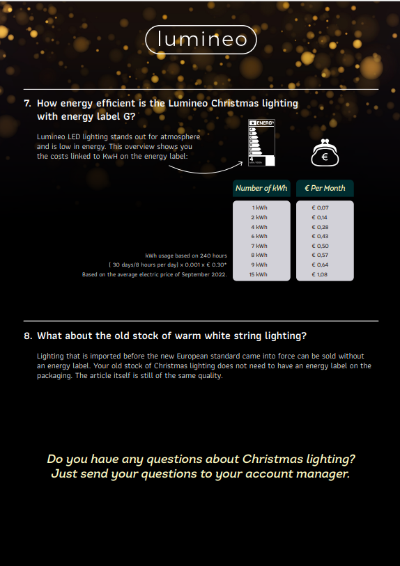 Christmas Lighting and Energy Usage