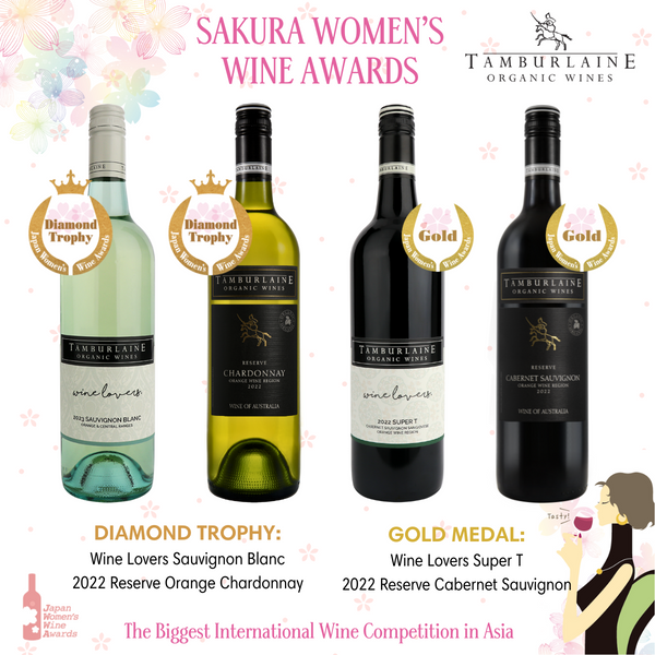 Sakura Wine Award Winners Tamburlaine