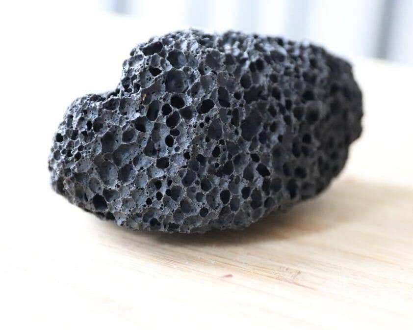 100% Natural Egyptian Rounded Black Pumice Stone from the Red Sea