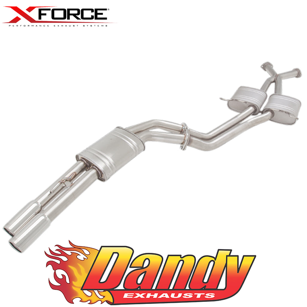 ve commodore xforce exhaust