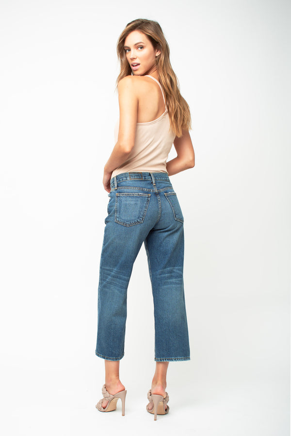 씨위진 SIWY Denim Maria Luisa - Mid Rise Parallel Leg Pant - Back In The Days