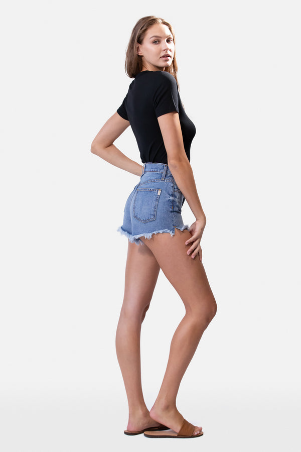 씨위진 캐서린 청반바지 SIWY Katherine - Classic High-Waist Boy Short - Cool Again