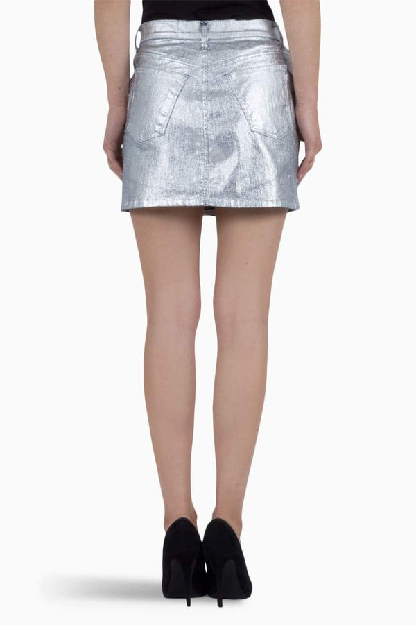 씨위진 SIWY Denim Maya - Miniskirt - Silver