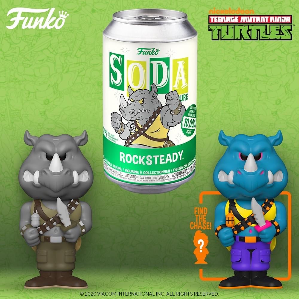 rocksteady soda funko