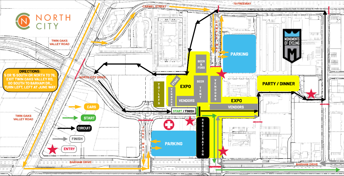parking map one