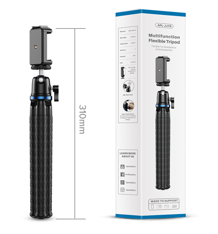 Apexel Flexible Octopus Tripod