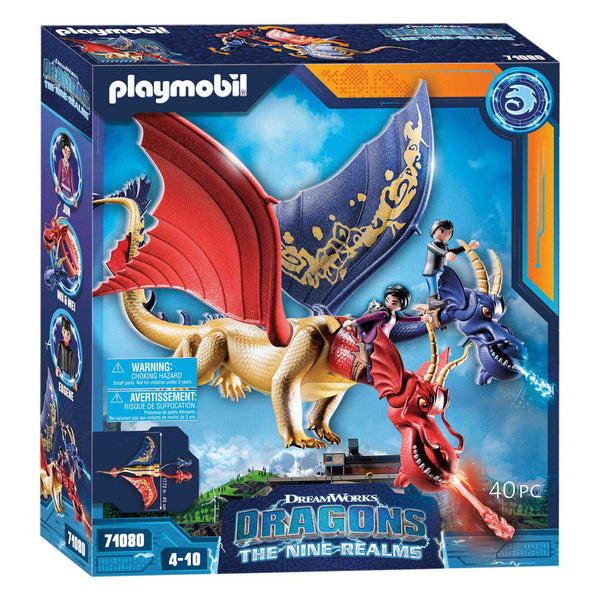 Playmobil Dragons: Realms Wu & Wei met Jun - 71080 | ToyRunner.nl