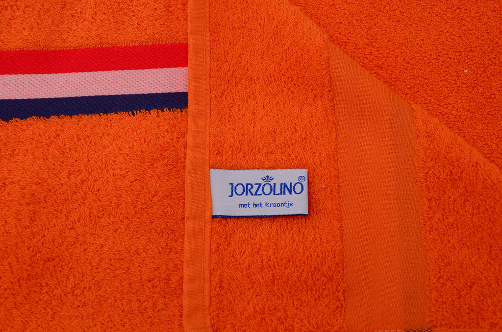Verslagen Bibliografie uit Jorzolino Handdoek oranje 50x100 3 stuks | ToyRunner.nl