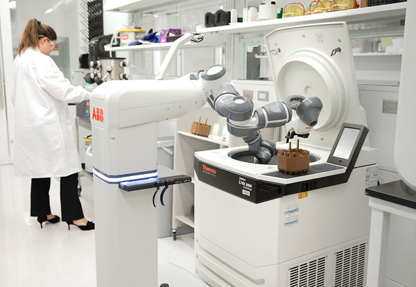 industrial robot in healthcare